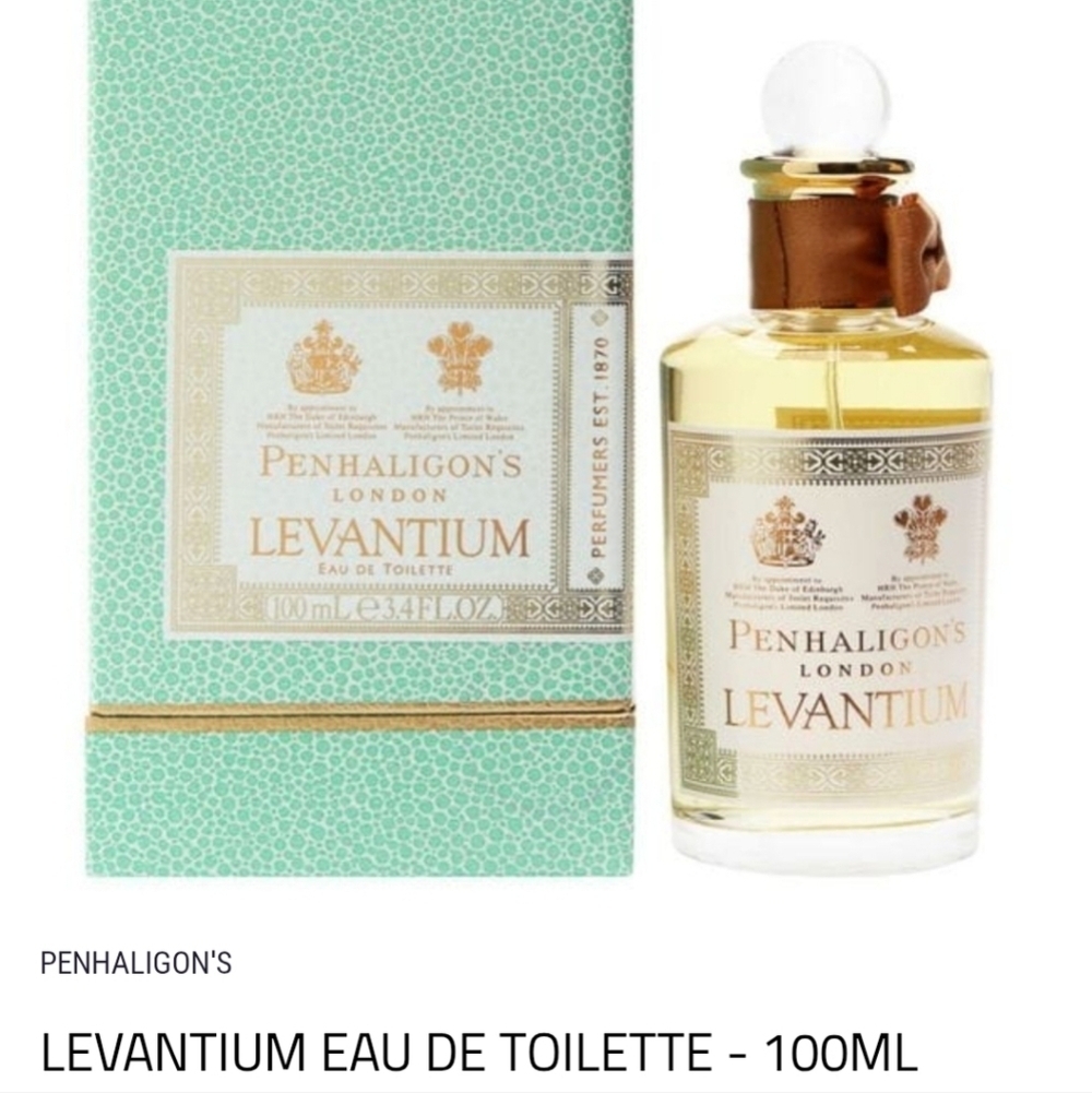 New Penhaligon's Levantium Eau De Toilette 3.4 oz Discontinued Rare Perfume